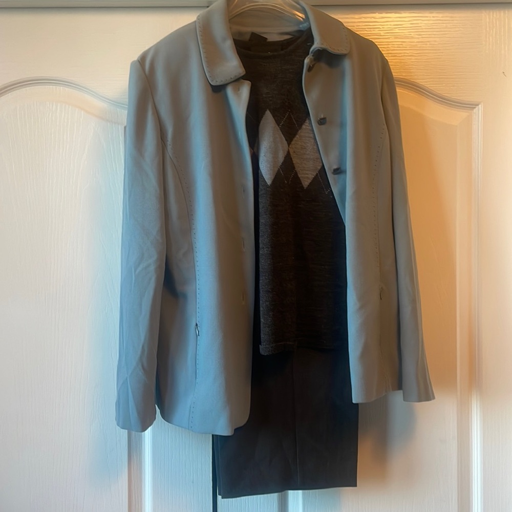 3 piece pant suit
